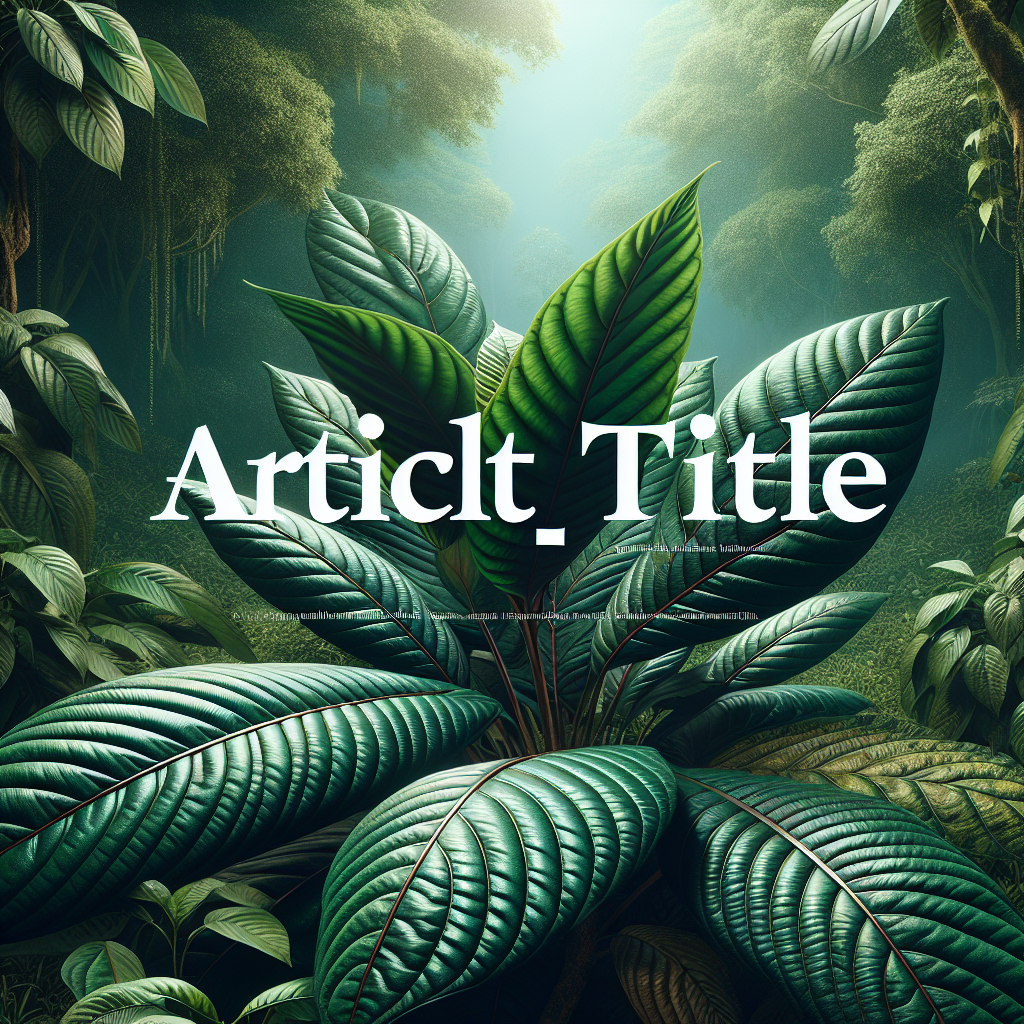 Green Jongkong Kratom Facts