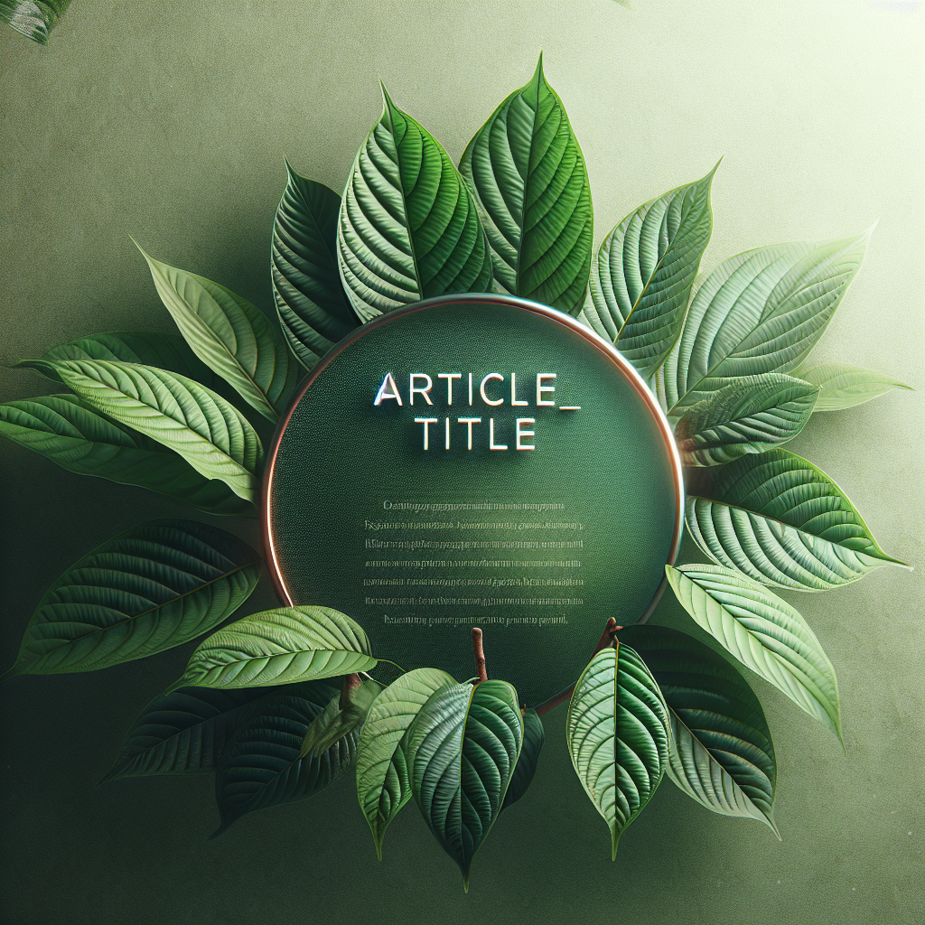 How Kratom Capsules Are Changing Consumer Habits